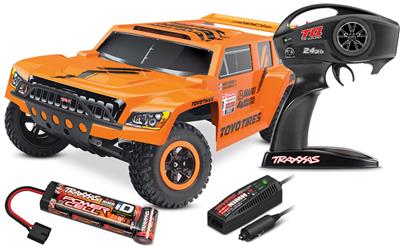 Traxxas Robby Gordon Dakar RTR 2wd Slash With Orange Body