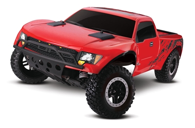 Traxxas Ford Raptor F150 RTR Truck with TQi 2.4GHz Radio, Red