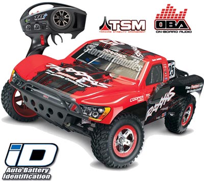 Traxxas Slash VXL 2wd SC Truck with Mark Jenkins #25 Body, TSM, OBA