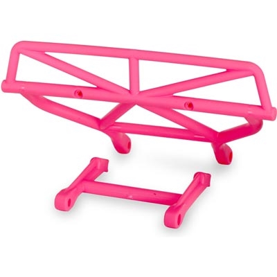 Traxxas Slash Rear Bumper And Rear Bumper Mount, Pink