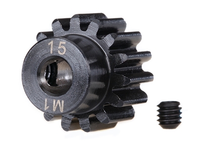 Traxxas X-Maxx Machined Pinion Gear-15 Tooth (1.0 Metric Pitch)