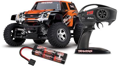 Traxxas Telluride 4x4 Extreme Terrain 4wd RTR Truck-Orange Body