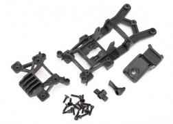 Traxxas Rustler 4x4 Front and Rear Body Mounts Set