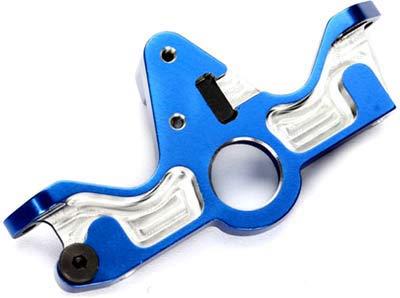 Traxxas Slash 4x4/Stampede 4x4 Motor Mount Assembly, Blue Aluminum