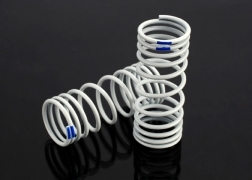 Traxxas Slash 4x4 Front Shock Springs, +20% Rate, Blue (2)