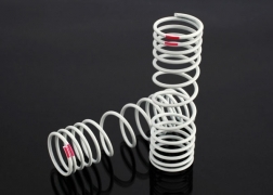 Traxxas Slash 4x4 Rear Shock Springs, +10% Rate, Pink (2)