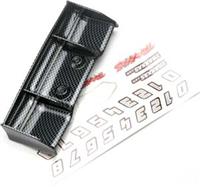 Traxxas 1/16 E-Revo Wing, Exo-Carbon Finish With Decal Sheet