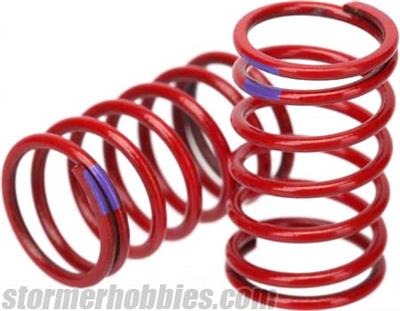 Traxxas 1/16 Summit GTR Shock Springs- 3.2 Rate, Purple (2)