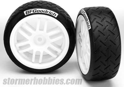 Traxxas 1/16 Rally BF Goodrich Soft Tires And Rims-Assembled (2)