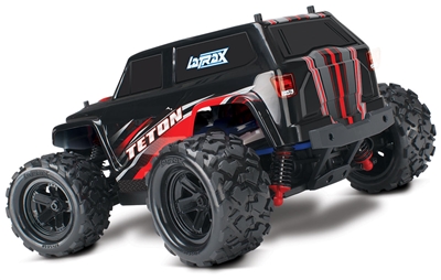 .LaTrax 1/18th Teton 4wd RTR Monster Truck with red body