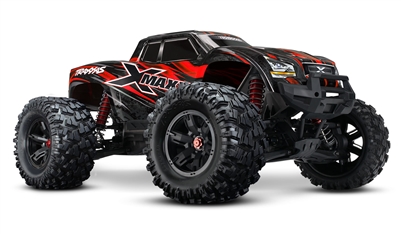 Traxxas X-Maxx 4x4 8S Extreme Size Monster Truck, brushless, RED color