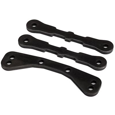 Traxxas X-Maxx Bulkhead Tie Bar Set- steel, upper (1)/lower (2)