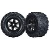 Traxxas X-Maxx AT Tires on Black Rims (2)