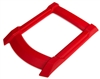 Traxxas X-Maxx HD Body Roof Skid Plate, red