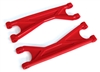Traxxas X-Maxx HD Upper Suspension Arms, red (2)