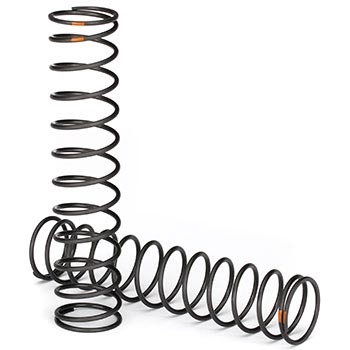 Traxxas X-Maxx GTX Shock Springs-natural finish, .0929 rate (2)