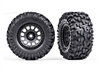 Traxxas XRT Maxx AT 8" Tires on Black Rims (2)