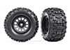 Traxxas XRT Sledgehammer Tires on Black Rims (2)