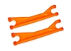 Traxxas X-Maxx WideMaxx Suspension Upper Arms, orange