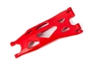 Traxxas X-Maxx WideMaxx Suspension Lower Right Arm, red