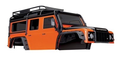 Traxxas TRX-4 Land Rover Defender Painted Body Set, adventure orange