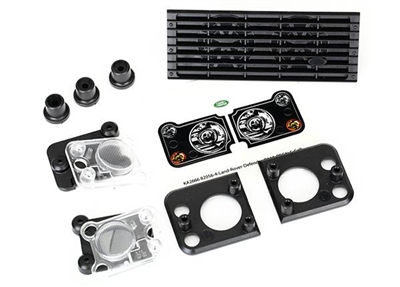 Traxxas TRX-4 Land Rover Defender Grill and Grill Mount Set