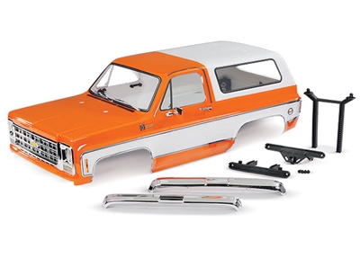 Traxxas TRX-4 1979 Chevy Blazer Painted Body, orange