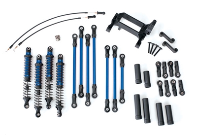 Traxxas TRX-4 Long Arm Lift Kit, blue