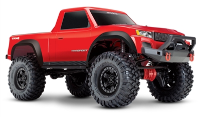 .Traxxas TRX-4 Sport RTR with Red Body