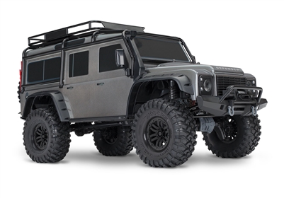 .Traxxas TRX-4 Land Rover Crawler 1/10th RTR with silver body