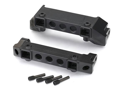 Traxxas TRX-4 Front and Rear Bumper Mounts and Screw Pins (4)