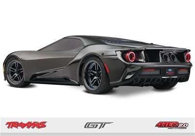 Traxxas 4-Tec 2.0 Ford GT AWD XL-5 Supercar with black body