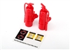 Traxxas Unlimited Desert Racer Fire Extinguishers, red (2)