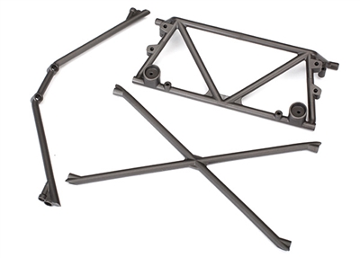 Traxxas Unlimited Desert Racer Tube Chassis, Center Support, Cage Top, Rear Cage Support