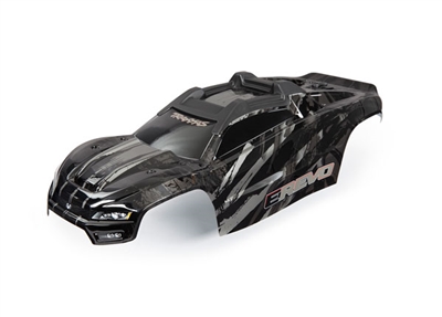 Traxxas E-Revo VXL Body, black