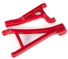 Traxxas E-Revo VXL Front Right Suspension Arms, Red HD (1 upper and 1 lower)