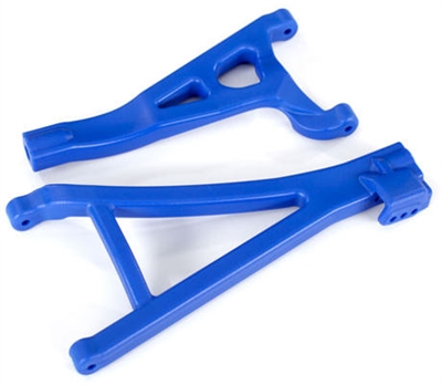 Traxxas E-Revo VXL Front Right Suspension Arms, Blue HD (1 upper and 1 lower)