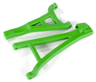 Traxxas E-Revo VXL Front Left Suspension Arms, Green HD (1 upper and 1 lower)