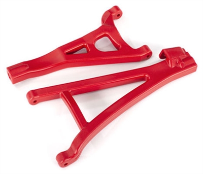 Traxxas E-Revo VXL Front Left Suspension Arms, Red HD (1 upper and 1 lower)