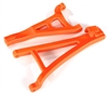 Traxxas E-Revo VXL Front Left Suspension Arms, Orange HD (1 upper and 1 lower)