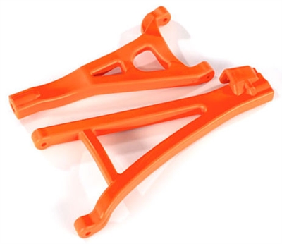 Traxxas E-Revo VXL Front Left Suspension Arms, Orange HD (1 upper and 1 lower)