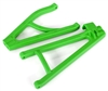 Traxxas E-Revo VXL Rear Right Suspension Arms, Green HD, adjustable wheelbase (1 upper and 1 lower)