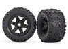 Traxxas E-Revo VXL Talon EXT Tires on Black 17mm Rims (2)