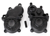 Traxxas E-Revo VXL Front/Rear Gearbox Halves with idler gear shaft