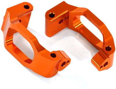 Traxxas Maxx Aluminum Caster Block Set, orange (2)