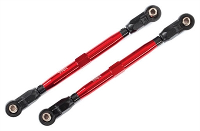 Traxxas WideMaxx Toe Link Set, red (2)