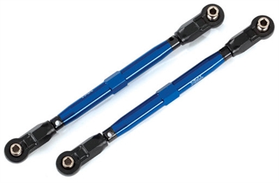 Traxxas WideMaxx Toe Link Set, blue (2)