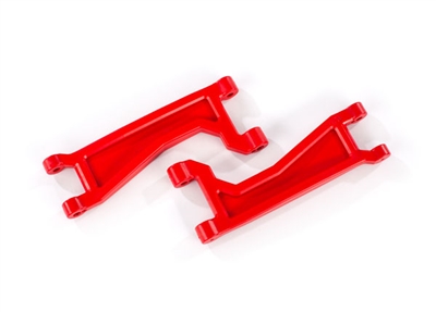 Traxxas WideMaxx Upper Suspension Arms, red (2)