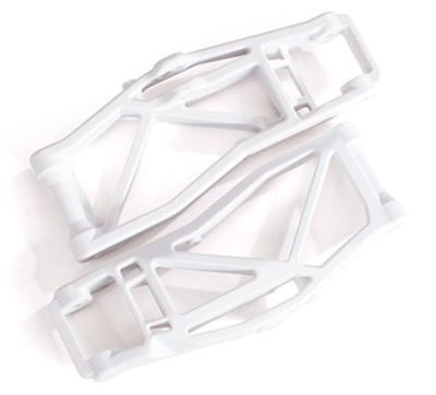 Traxxas WideMaxx Lower Suspension Arms, white (2)