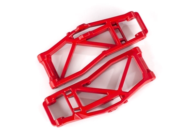 Traxxas WideMaxx Lower Suspension Arms, red (2)